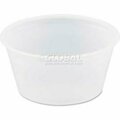 Solo Dart® SCCB200N, Souffle/Portion Cups, Plastic, 2 oz., 2500/Carton SCC B200N